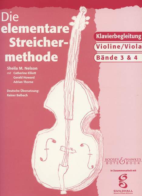 Die elementare Streichermethode Band 3 und 4 納爾遜．希拉．瑪麗 頌歌 小提琴教材 柏特-柏克版 | 小雅音樂 Hsiaoya Music