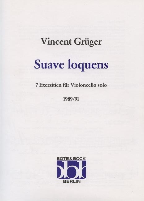 Suave Ioquens 7 Exerzitien 大提琴獨奏 柏特-柏克版 | 小雅音樂 Hsiaoya Music
