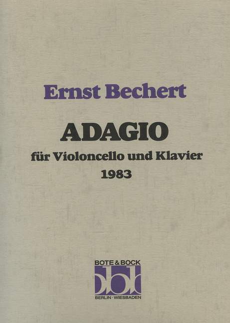 Adagio 慢板 大提琴加鋼琴 柏特-柏克版 | 小雅音樂 Hsiaoya Music