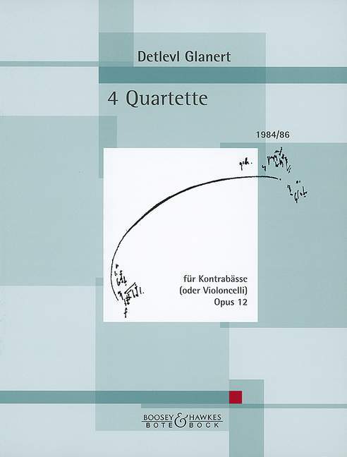 Four Quartets op. 12 葛蘭葉特 四重奏 低音大提琴獨奏 柏特-柏克版 | 小雅音樂 Hsiaoya Music