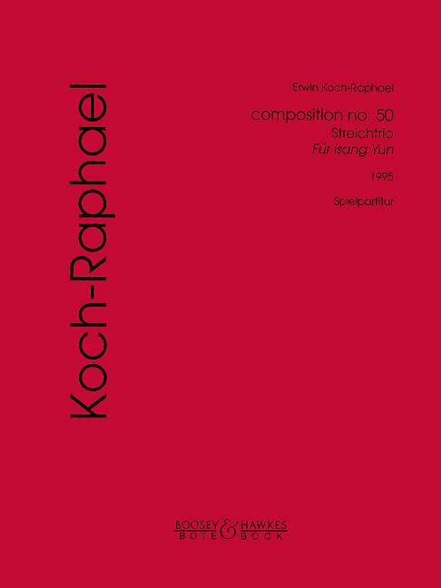 composition no.50 Für Isang Yun 弦樂三重奏 柏特-柏克版 | 小雅音樂 Hsiaoya Music