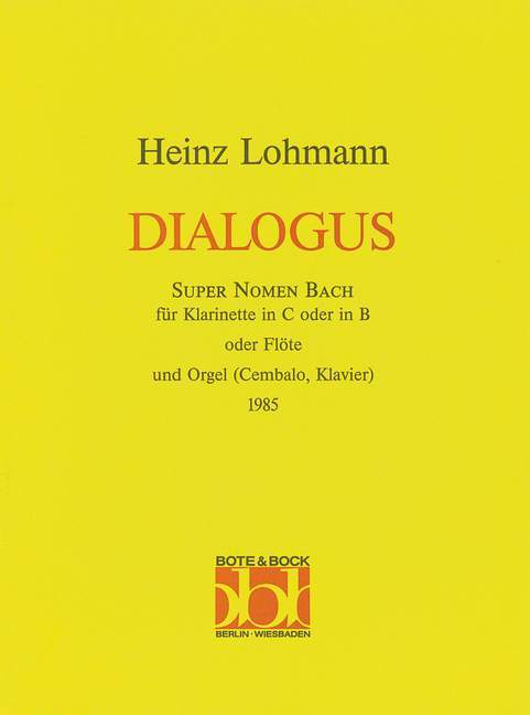 Dialogues Super Nomen Bach 對話曲 長笛加鋼琴 柏特-柏克版 | 小雅音樂 Hsiaoya Music