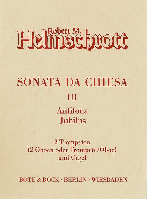 Sonata da chiesa III Antifona - Jubilus 奏鳴曲 小號 1把以上加鋼琴 柏特-柏克版 | 小雅音樂 Hsiaoya Music