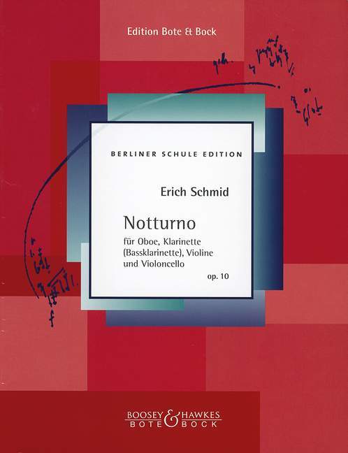 Notturno op. 10 施密德 總譜 柏特-柏克版 | 小雅音樂 Hsiaoya Music