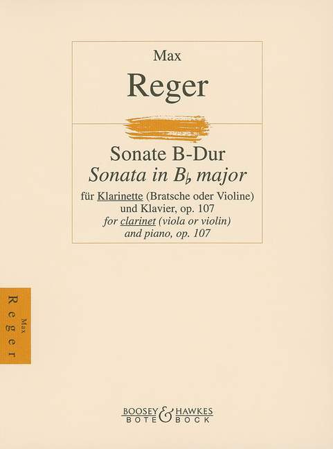 Sonata op. 107 雷格馬克斯 奏鳴曲 豎笛 1把以上加鋼琴 柏特-柏克版 | 小雅音樂 Hsiaoya Music