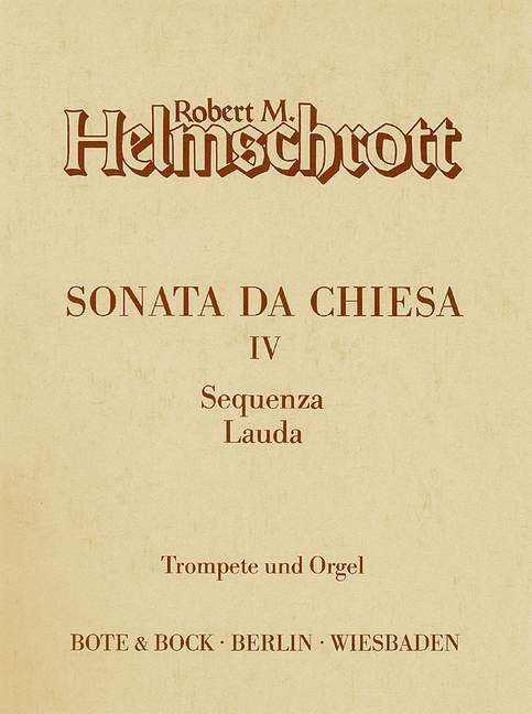 Sonata da chiesa IV Sequenza - Lauda 奏鳴曲 小號 1把以上加鋼琴 柏特-柏克版 | 小雅音樂 Hsiaoya Music