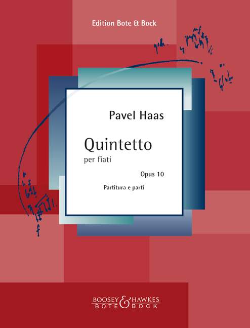 Wind Quintet op. 10 哈斯˙帕維爾 木管五重奏 管樂五重奏 柏特-柏克版 | 小雅音樂 Hsiaoya Music