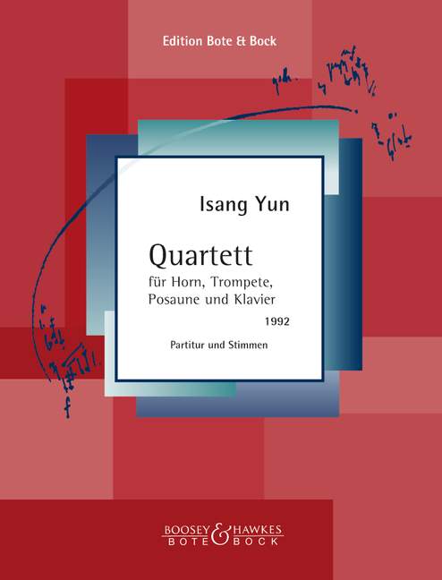 Quartet 尹伊桑 鋼琴四重奏 柏特-柏克版 | 小雅音樂 Hsiaoya Music