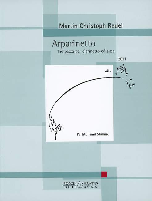 Arparinetto op. 71 Tre pezzi per clarinetto ed arpa 豎笛 1把以上加鋼琴 柏特-柏克版 | 小雅音樂 Hsiaoya Music
