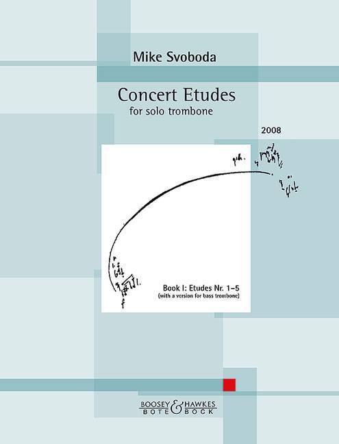 Concert Etudes Book 1 Etudes No. 1 - 5 音樂會練習曲 練習曲 長號 一把以上 柏特-柏克版 | 小雅音樂 Hsiaoya Music