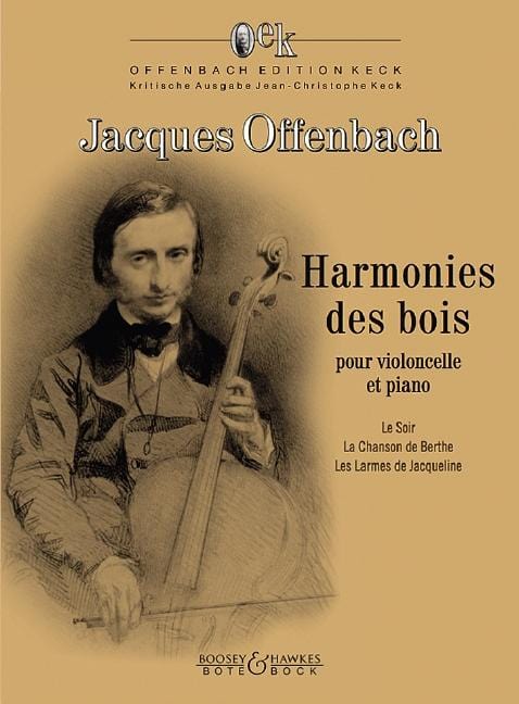 Harmonies des bois pour violoncelle et piano 歐芬巴赫 古提琴 鋼琴 大提琴加鋼琴 柏特-柏克版 | 小雅音樂 Hsiaoya Music