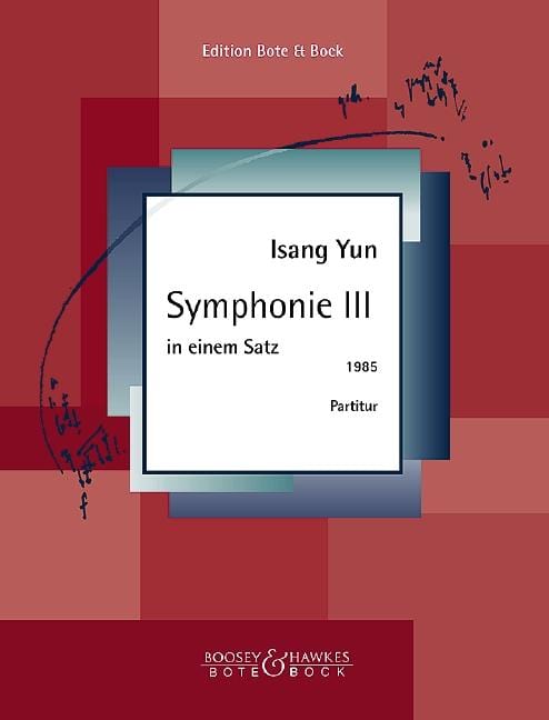 Symphony III in einem Satz 尹伊桑 交響曲 總譜 柏特-柏克版 | 小雅音樂 Hsiaoya Music