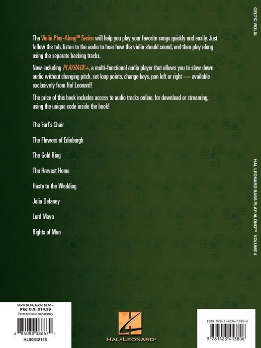 Celtic Violin Play-Along Volume 4 小提琴 | 小雅音樂 Hsiaoya Music