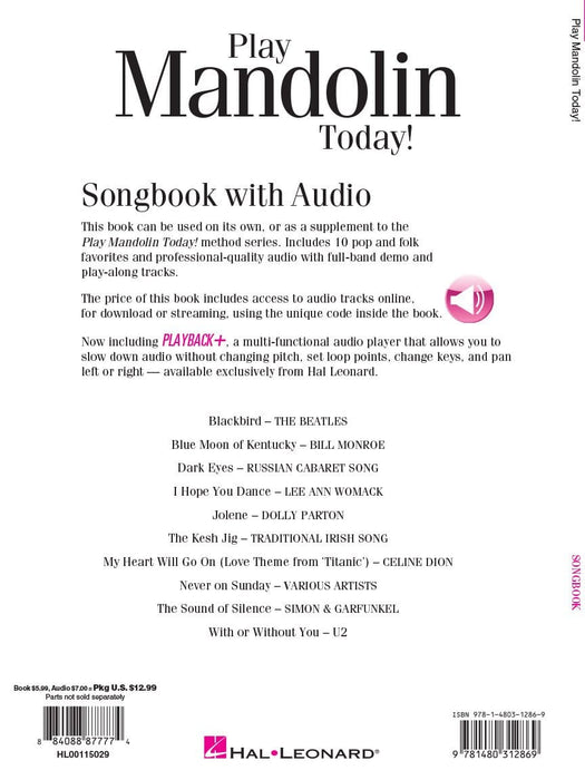 Play Mandolin Today! Songbook 曼陀林琴 | 小雅音樂 Hsiaoya Music