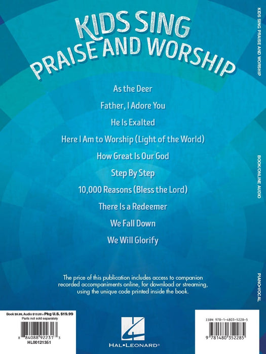 Kids Sing Praise and Worship Book with companion recordings of Piano Accompaniments 鋼琴 伴奏 | 小雅音樂 Hsiaoya Music
