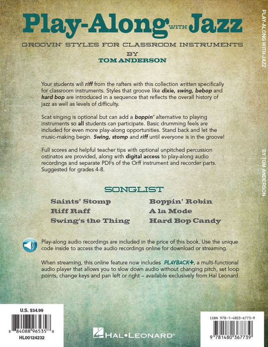 Play-Along with Jazz Groovin' Styles for Classroom Instruments 爵士音樂 | 小雅音樂 Hsiaoya Music