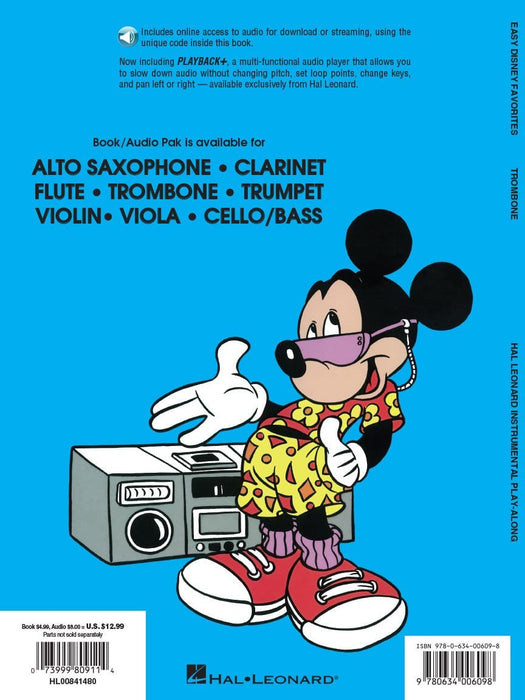 Easy Disney Favorites Trombone Play-Along Pack 長號 | 小雅音樂 Hsiaoya Music