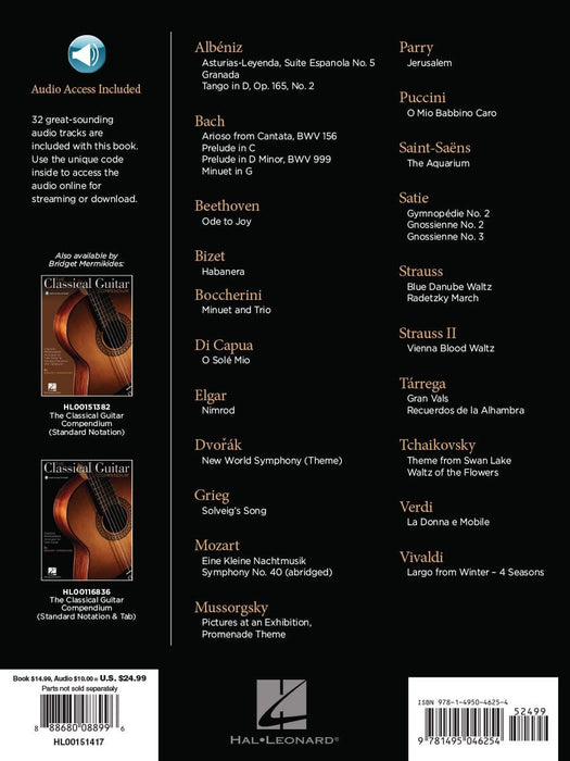 Classical Guitar Anthology Classical Masterpieces Arranged for Solo Guitar 古典吉他 古典 小品 獨奏 吉他 | 小雅音樂 Hsiaoya Music