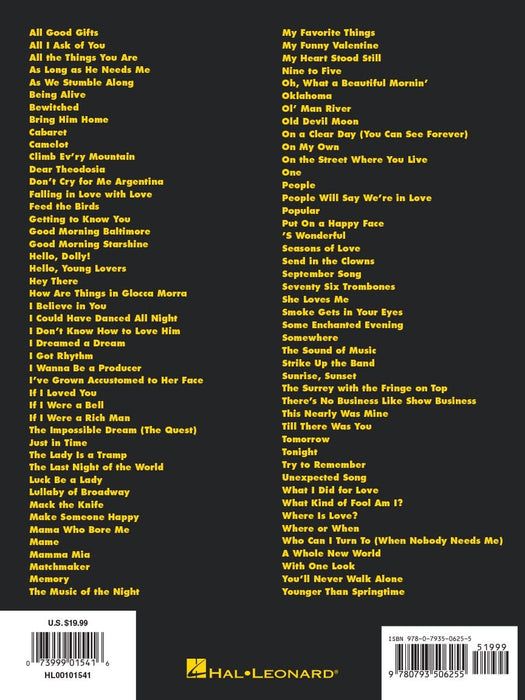 The Best Broadway Songs Ever - 4th Edition E-Z Play Today Volume 203 百老匯 | 小雅音樂 Hsiaoya Music