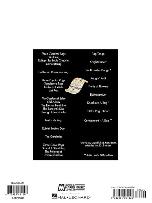 William Bolcom - Complete Rags for Piano Revised Edition 鋼琴 | 小雅音樂 Hsiaoya Music