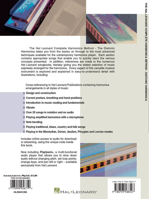 The Hal Leonard Complete Harmonica Method - The Diatonic Harmonica | 小雅音樂 Hsiaoya Music