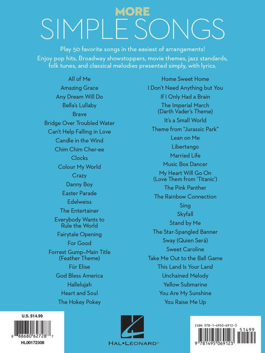 More Simple Songs The Easiest Easy Piano Songs 鋼琴 | 小雅音樂 Hsiaoya Music