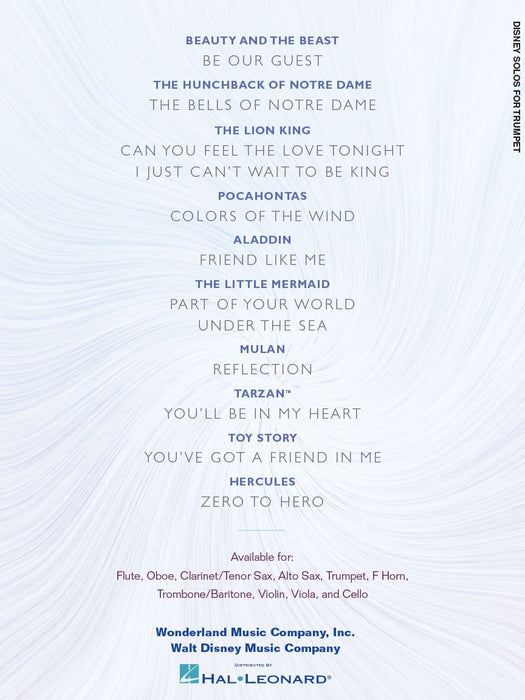 Disney Solos for Trumpet Play Along with a Full Symphony Orchestra! 獨奏 小號 交響曲 | 小雅音樂 Hsiaoya Music