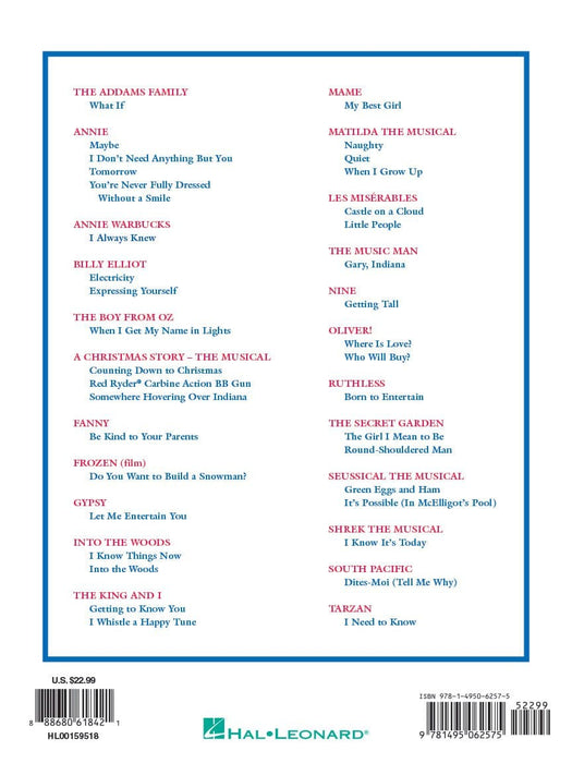 Singer's Musical Theatre Anthology - Children's Edition Book Only | 小雅音樂 Hsiaoya Music