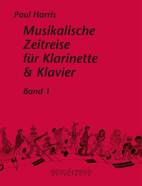 Musikalische Zeitreise Band 1 ( A Musical Journey Through Time) 豎笛 1把以上加鋼琴 博浩版 | 小雅音樂 Hsiaoya Music