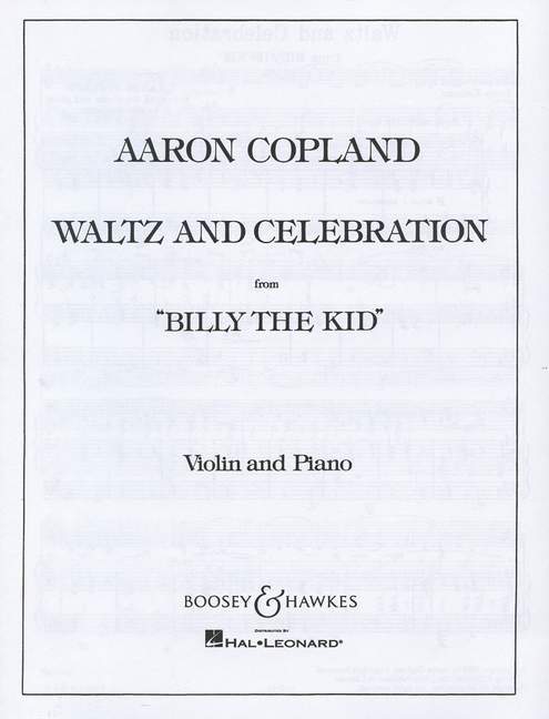 Waltz and Celebration from Billy the Kid 柯普蘭 圓舞曲 比利小子 小提琴加鋼琴 博浩版 | 小雅音樂 Hsiaoya Music