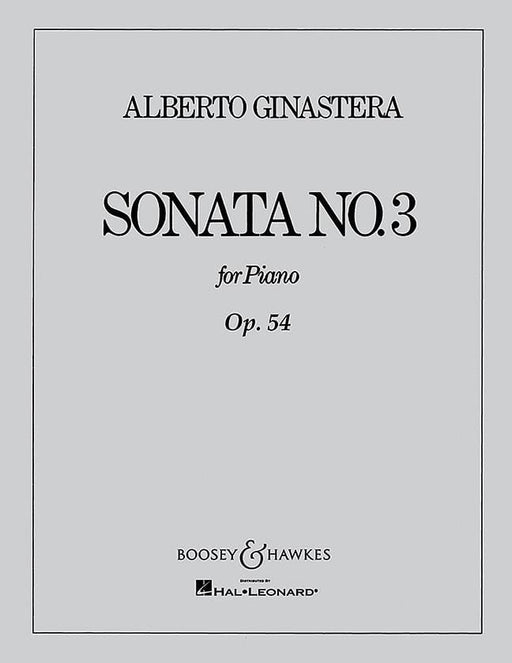 Sonata No. 3 op. 54 希納斯特拉 奏鳴曲 鋼琴獨奏 博浩版 | 小雅音樂 Hsiaoya Music