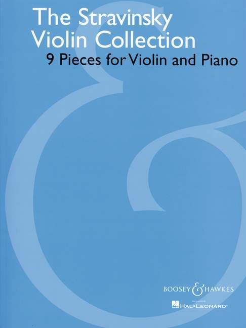 The Stravinsky Violin Collection Nine pieces 斯特拉溫斯基．伊果 小提琴 小品 小提琴加鋼琴 博浩版 | 小雅音樂 Hsiaoya Music