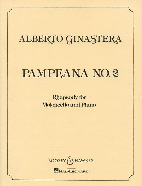 Pampeana No. 2 op. 21 Rhapsody 希納斯特拉 狂想曲 大提琴加鋼琴 博浩版 | 小雅音樂 Hsiaoya Music