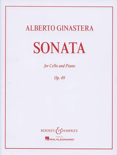 Sonata op. 49 希納斯特拉 奏鳴曲 大提琴加鋼琴 博浩版 | 小雅音樂 Hsiaoya Music
