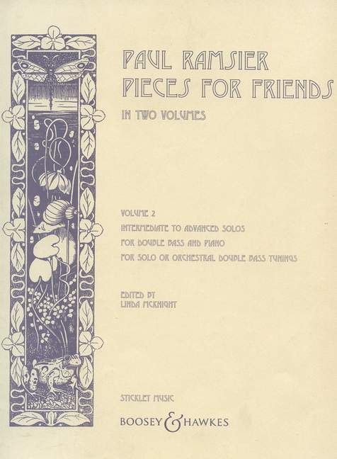 Pieces for Friends Vol. 2 小品 低音大提琴加鋼琴 博浩版 | 小雅音樂 Hsiaoya Music