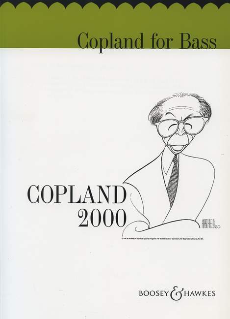 Copland for Doublebass Copland 2000 柯普蘭 低音大提琴加鋼琴 博浩版 | 小雅音樂 Hsiaoya Music