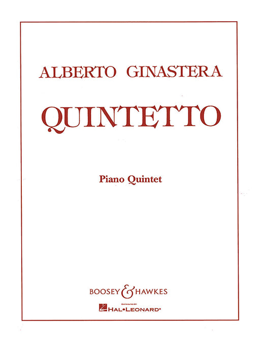 Quintetto (pf, str qrt) op. 29 希納斯特拉 鋼琴五重奏 博浩版 | 小雅音樂 Hsiaoya Music