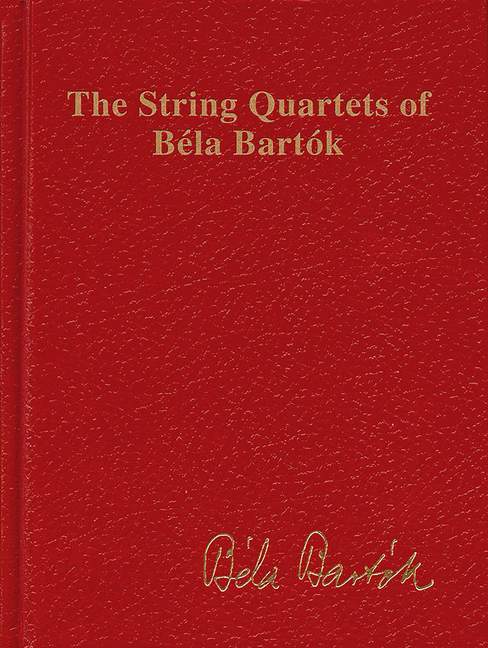 The String Quartets of Béla Bartók Complete 巴爾托克 弦樂四重奏 總譜 博浩版 | 小雅音樂 Hsiaoya Music