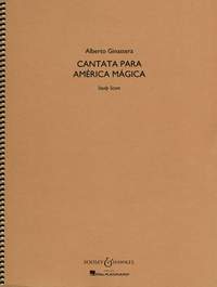 Cantata para America Magica op. 27 希納斯特拉 清唱劇 總譜 博浩版 | 小雅音樂 Hsiaoya Music
