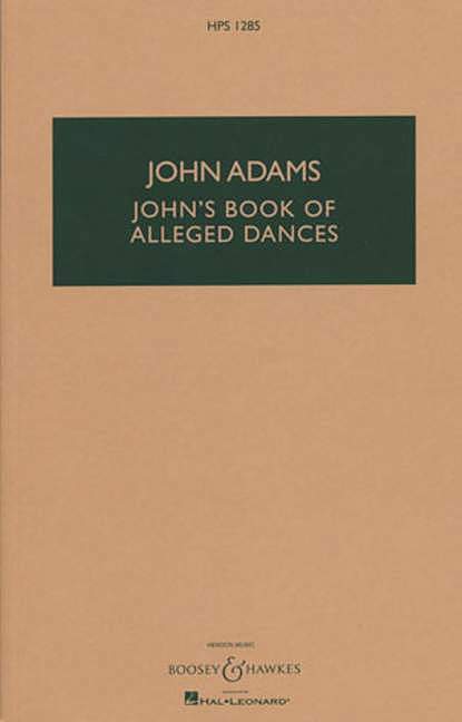 John's Book of Alleged Dances 阿當斯約翰 舞曲 總譜 博浩版 | 小雅音樂 Hsiaoya Music