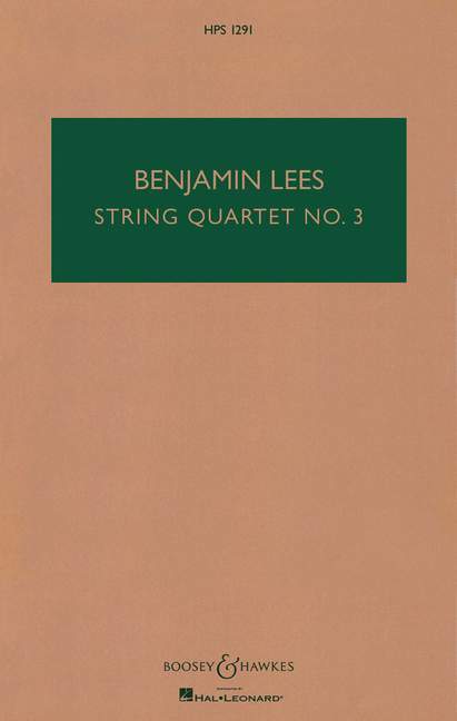 String Quartet No. 3 李斯 弦樂四重奏 總譜 博浩版 | 小雅音樂 Hsiaoya Music