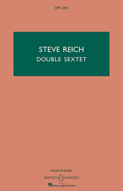 Double Sextet 賴克 六重奏 總譜 博浩版 | 小雅音樂 Hsiaoya Music