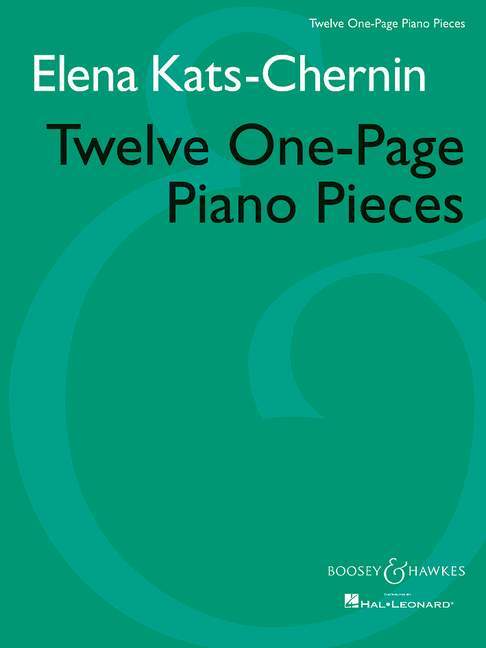 Twelve One-Page Piano Pieces 鋼琴小品 鋼琴獨奏 博浩版 | 小雅音樂 Hsiaoya Music