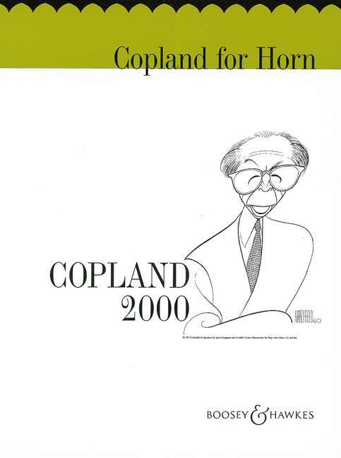 Copland for Horn Copland 2000 柯普蘭 法國號 法國號 (含鋼琴伴奏) 博浩版 | 小雅音樂 Hsiaoya Music