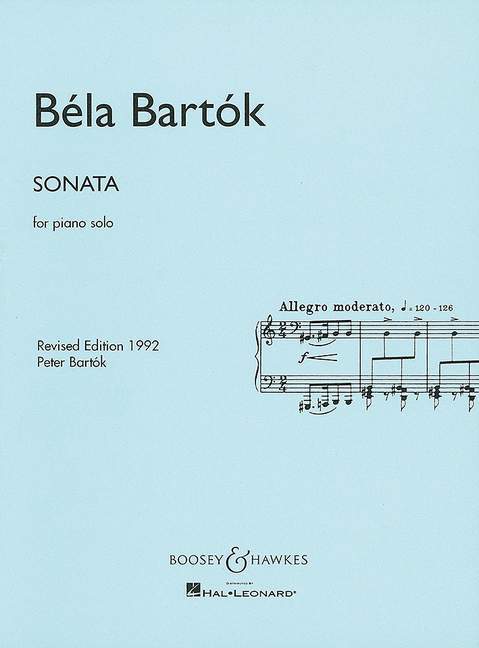 Sonata for Piano (1926) Revised Edition 1992 巴爾托克 奏鳴曲鋼琴 鋼琴獨奏 博浩版 | 小雅音樂 Hsiaoya Music