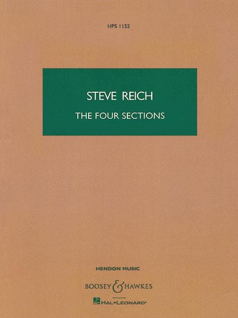 The Four Sections 賴克 樂節 總譜 博浩版 | 小雅音樂 Hsiaoya Music
