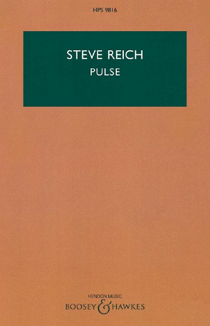 Pulse 賴克 總譜 博浩版 | 小雅音樂 Hsiaoya Music