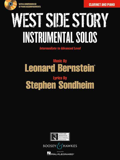 West Side Story Instrumental Solos 伯恩斯坦．雷歐納德 西城故事 豎笛 1把以上加鋼琴 博浩版 | 小雅音樂 Hsiaoya Music
