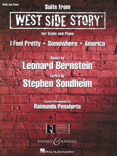 Suite from West Side Story 伯恩斯坦．雷歐納德 組曲西城故事 小提琴加鋼琴 博浩版 | 小雅音樂 Hsiaoya Music