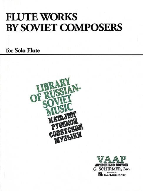 Flute Works by Soviet Composers 長笛 作曲家 長笛獨奏 博浩版 | 小雅音樂 Hsiaoya Music